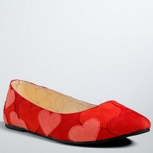 Torrid wide heart flats